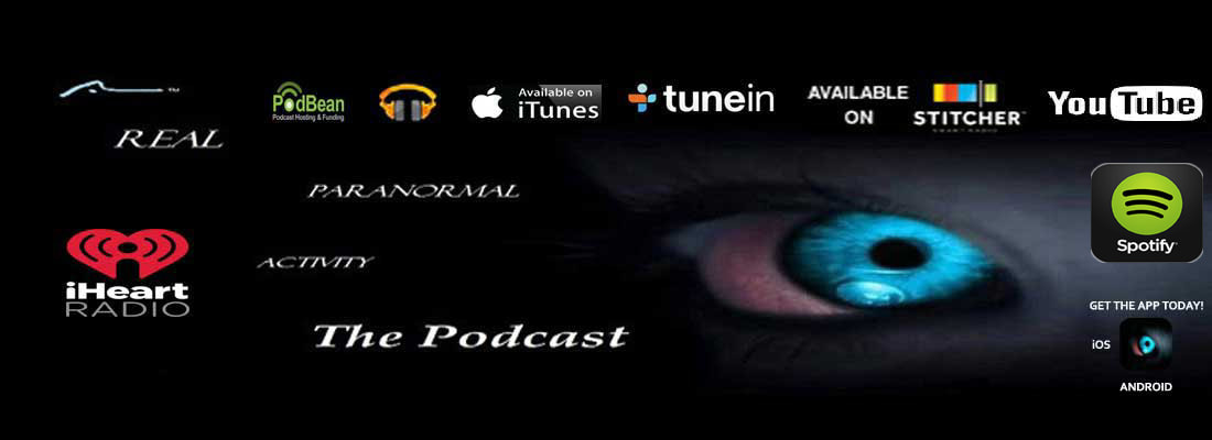 Real Paranormal Activity Podcast Banner